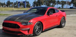Angel Infante y su Ford Mustang hacen historia en evento de dragueo