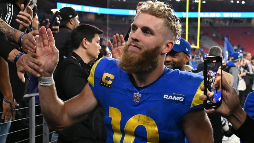 Rams liberarán a Cooper Kupp si no hay negociaciones: fuentes