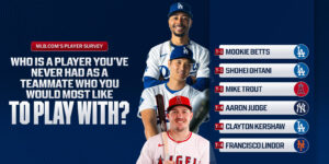 ¿Mookie? ¿Trout? Encuesta de jugadores sobre compañeros soñados