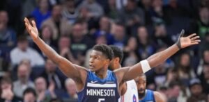 Anthony Edwards encesta 43 puntos y los Timberwolves clasifican a los playoffs en el Oeste