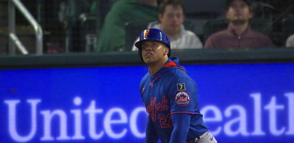 Juan Soto dispara su segundo vuelacercas con el uniforme de los Mets