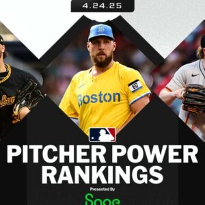 Power Ranking de Lanzadores Abridores, con cambios en la cima