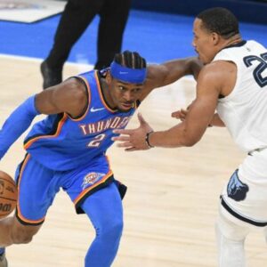 Gilgeous Alexander encesta 27 y el Thunder vuelve a superar