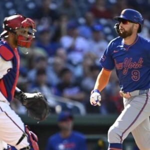 Nimmo iguala récord de los Mets con nueve carreras impulsadas en paliza 19-5 a Nacionales