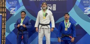 Abraham Marte Messina se corona campeón mundial en Jiu-Jitsu