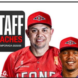 Leones del Escogido anuncian a Alex Cintrón como su manager para el torneo 2025-26
