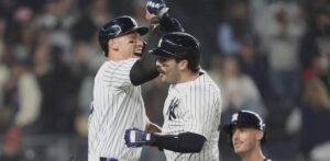 Austin Wells y Aaron Judge guían paliza de Yankees ante San Diego