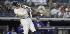 Aaron Judge conectó jonrón 16 en victoria de Yankees contra Texas 5-2