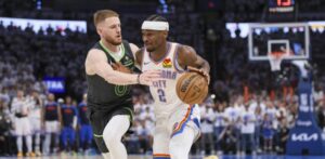 Gilgeous Alexander anota 31 puntos y el Thunder apabulla a los Wolves en el primer juego de la final