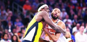 Pacers toman ventaja de 2-0 sobre Knicks cuando Pascal Siakam anota 39 en la victoria 114-109