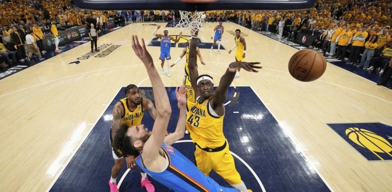 Indiana sorprende al Thunder y toma la delantera en La Final