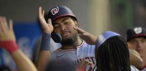 James Wood es el primero desde Barry Bonds en recibir 4 bases por bolas intencionales en un juego