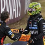 Norris gana bajo la lluvia el emocionante Gran Premio de Gran Bretaña
