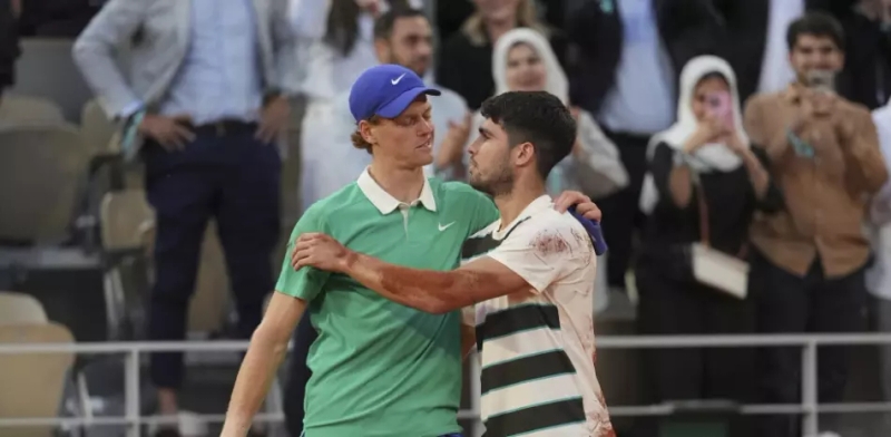 La final Alcaraz-Sinner en Wimbledon es la primera revancha de Roland Garros desde el año 2008