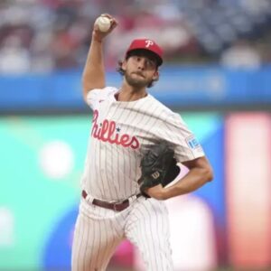 Aaron Nola hará primera apertura de rehabilitación el jueves en las ligas menores
