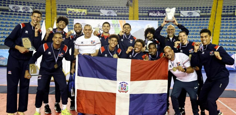 República Dominicana gana el oro en la Copa Panamericana Sub-23 de Voleibol