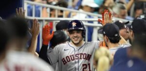 Yainer Díaz jonronea y los Astros dominan a los Marlins