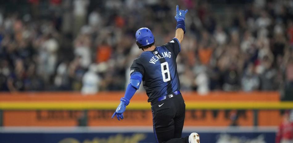 Primer jonrón de Matt Vierling lleva a los Tigres a un derrotar Angelinos