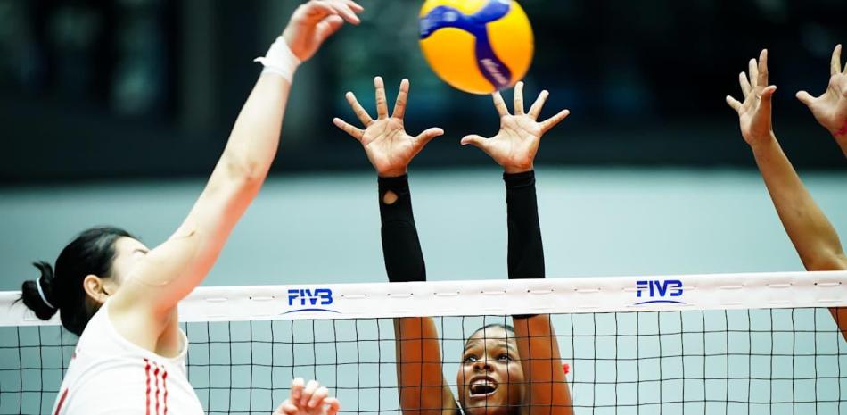 China derrota 3-0 a Dominicana en el Mundial U-21 de voleibol