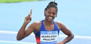 Marileidy Paulino corre esta tarde en la parada de Athetissima