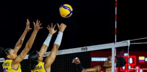 Voleibol RD vence con comodidad a Colombia en apertura de Copa Mundial