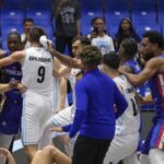 Jugador argentino dice su equipo no causó pelea con dominicanos al terminar juego en la AmeriCup