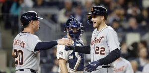 Detroit apalea a los Yankees; Judge conecta jonrón 44