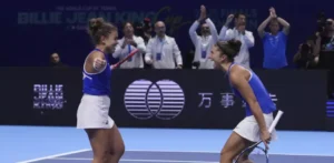 Italia, tras remontada ante Ucrania, regresa a la final de la Copa Billie Jean King