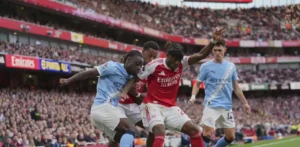 Arsenal, con gol en el tiempo de descuento, logra un empate a uno ante un defensivo Man City