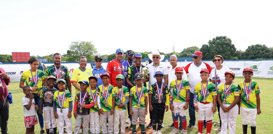 San Juan se corona campeón en la séptima versión del Torneo Nacional de Béisbol U8