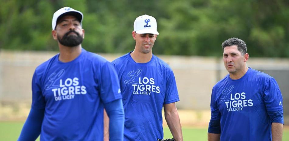 Valdez, Espino y López encabezan los entrenamientos del Licey