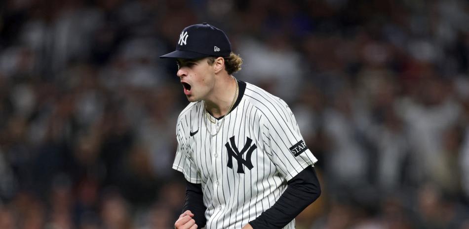 Cam Schlittler lanza 8 innings en blanco y Yankees eliminan