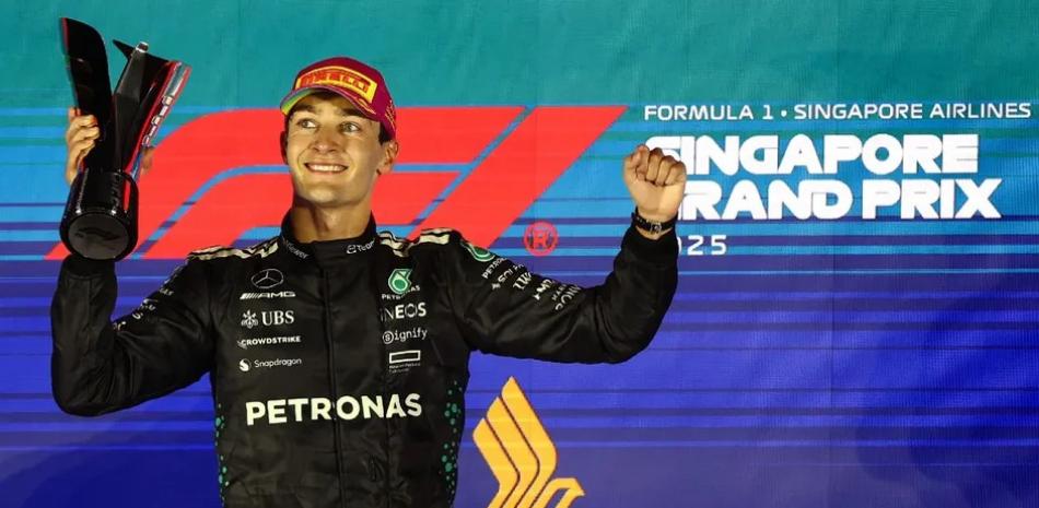 George Russell domina en Singapur, mientras que McLaren se adjudica el título de constructores
