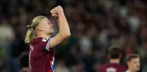 Con un triplete de Haaland, Noruega golea por 5-0 a Israel