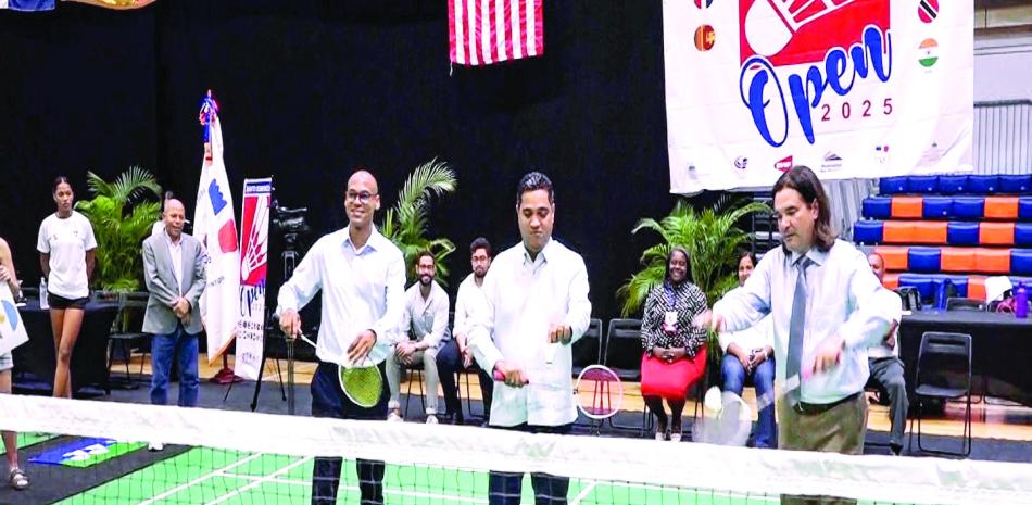 Inician el Santo Domingo Internacional Open de Bádminton