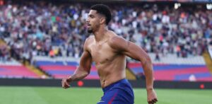 Gol de Ronald Araújo le otorga victoria al Barcelona sobre el Girona