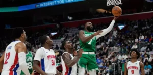 Cunningham conduce a Pistons sobre Celtics a pesar de los 41 tantos de Jaylen Brown