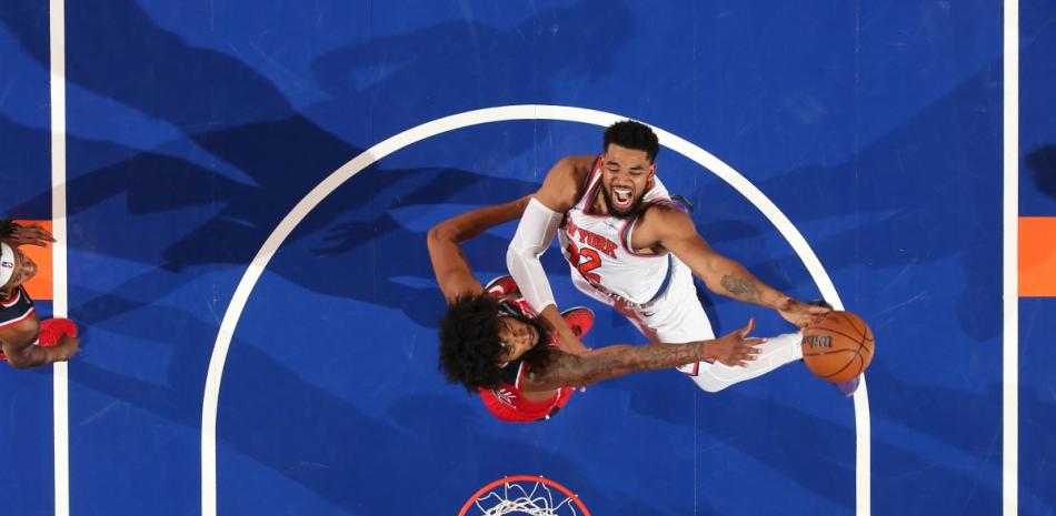 Dominicano Towns llega a 15,000 puntos en triunfo de Knicks sobre Wizards en la NBA