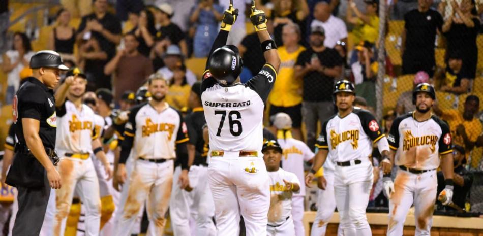 Los Rodríguez guían las Águilas sobre Gigantes y Urueta logra su victoria 100 en Lidom