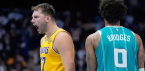 Luka Doncic devuelve a los Lakers al triunfo con LeBron en la sala de espera
