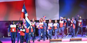 Delegación RD desfiló con clase en apertura Juegos Bolivarianos