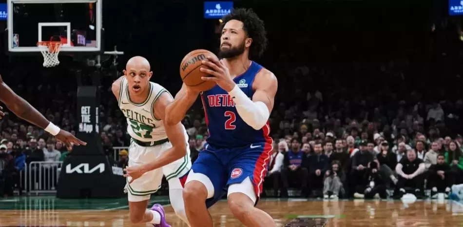 Cade Cunningham encabeza a Pistons, líderes del Este en la NBA, ante los Celtics