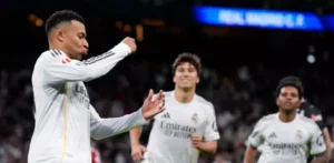 Mbappé iguala el récord de Cristiano Ronaldo de 59 goles en un año para el Real Madrid