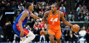 Leonard encesta 55 puntos en triunfo de Clippers sobre Pistons en la NBA