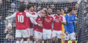 Arsenal golea 4-1 a Portsmouth en la Copa FA con triplete de Gabriel Martinelli
