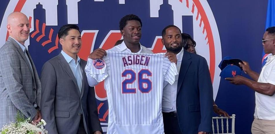 Wandy Asigen y los esfuerzos para cumplir su primer gran paso hasta firmar con los Mets