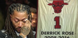 Los Bulls retiran el número 1 de Derrick Rose