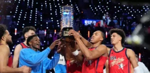 Estrellas vencen a las Barras en final, Edwards fue MVP del All Star NBA