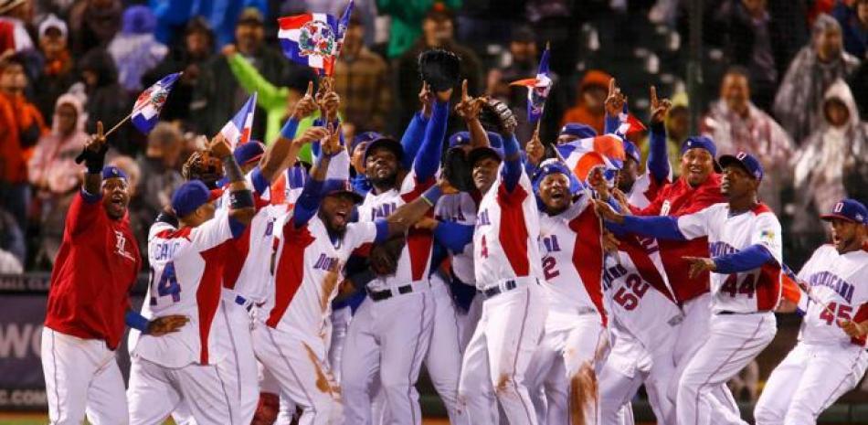 Dominicana segundo país con mejor récord en el Clásico Mundial de Béisbol