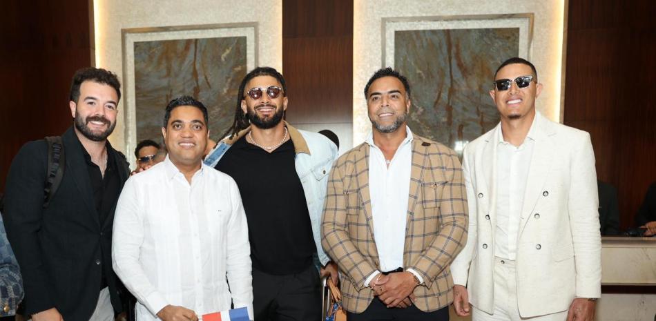 Ministro Kelvin Cruz recibe al equipo del Clásico Mundial de Béisbol